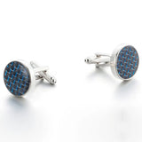 Men's Copper Cufflinks Gemelos Button for Party Wedding Suit