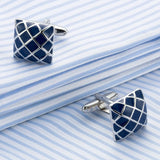 Classic Enamel Cufflink Shirt Gemelos Men Jewelry Button Cuff links