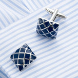 Classic Enamel Cufflink Shirt Gemelos Men Jewelry Button Cuff links