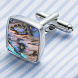Mother Pearl Cufflinks Party Wedding Suit Shirt Buttons