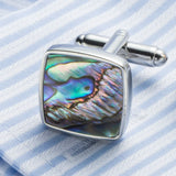 Mother Pearl Cufflinks Party Wedding Suit Shirt Buttons