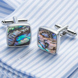 Mother Pearl Cufflinks Party Wedding Suit Shirt Buttons