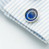 Crystal Zircon Cufflinks Wedding Suit Shirt Gemelos Men Jewelry