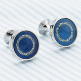 Crystal Zircon Cufflinks Wedding Suit Shirt Gemelos Men Jewelry