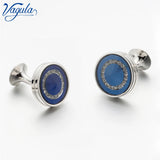 Crystal Zircon Cufflinks Wedding Suit Shirt Gemelos Men Jewelry