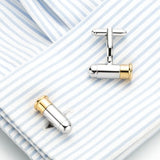Bullet-Shape Cuff link for Party Wedding Shirt