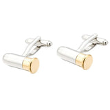Bullet-Shape Cuff link for Party Wedding Shirt