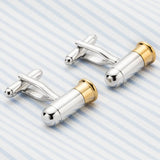 Bullet-Shape Cuff link for Party Wedding Shirt