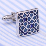 Copper Button Enamel Cufflinks Bonito Gemelos 291