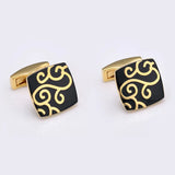 Enamel Flower Cufflinks French Shirt Buttons Top Bonito Gemelos Arrival