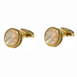 Pearl Gemelos French Shirt Cufflinks 637G