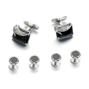 Cufflinks Studs 6PCS Set Gemelos Button Links Tuxedo Collar St