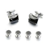 Cufflinks Studs 6PCS Set Gemelos Button Links Tuxedo Collar St