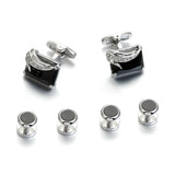 Cufflinks Studs 6PCS Set Gemelos Button Links Tuxedo Collar St