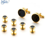 Vintage Gemelos Tuxedo Collar Stud Set 8PCS