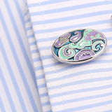 Wedding Suit Shirt Cufflinks Gemelos Flower Cuff links