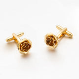 High Bonito Gemelos Gold-color Rose Cuff links 717