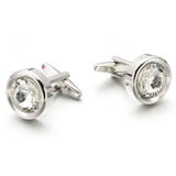 Crystal Cufflinks Party Wedding Suit Shirt Gemelos Button