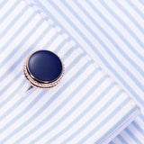 Enamel Gemelos Cufflinks Top French Shirt Cuff links 820