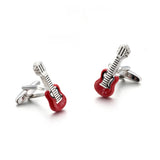 French Shirt Gemelos Guitar Cufflink Men Jewelry Cuff links 782
