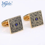 Crystal Rose Cufflinks Wedding Suit Shirt Buttons Gemelos
