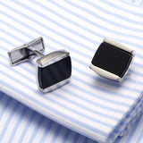 Men's Classic Cufflinks Tie Clip Set Necktie Tie Bar Clasp