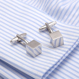 Cube-design Cufflinks Top Bonito Gemelos Party Wedding Button 269