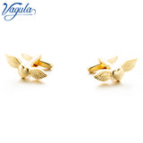 Love heart Angle Wing-design Cuff links 241