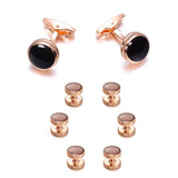 Shirt Cufflink Stud Tuxedo Collar Stud 8pcs Set Bonito Gemelos S30