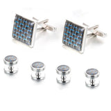 Spinki Cufflinks Studs Set Gemelos Tuxedo Collar Stud Set