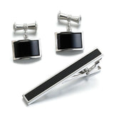 Stylish Cufflinks Tie Clip Set