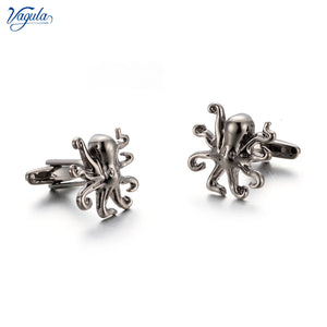 Stylish Octopus Cufflinks Metal Gemelos 785