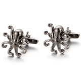 Stylish Octopus Cufflinks Metal Gemelos 785