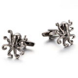 Stylish Octopus Cufflinks Metal Gemelos 785