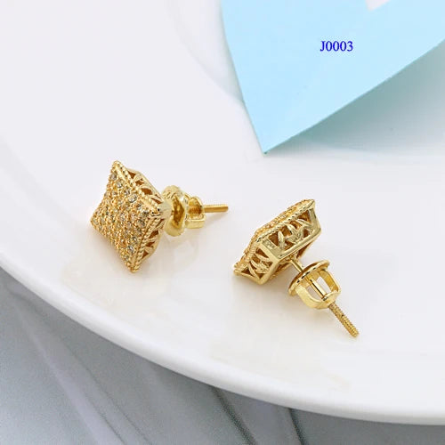 Micro Paved Silver Earrings for Women