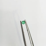 Natural Emerald Round Cut Loose Gemstone for DIY Jewelry