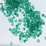 Natural Emerald Round Cut Loose Gemstone for DIY Jewelry