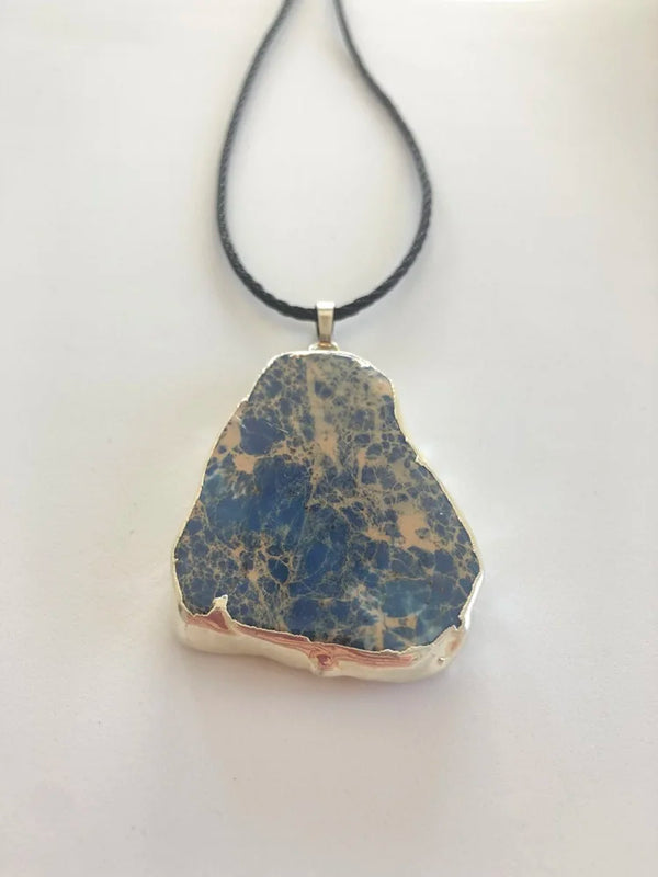 Courage-Boosting Variscite Stone Necklace
