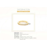 CZ Wedding Ring Women Sparkle Cubic Zirconia Jewelry