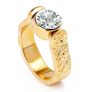 Sparkle Crystal Vintage Ring Jewelry Gift Bague Femme