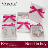 Square Cubes Stud Earrings Stainless Steel Women Jewelry Brincos