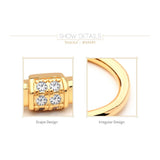 Crystal Hoop Earrings Circle Earrings For Women Jewelry Gift