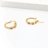 Crystal Hoop Earrings Circle Earrings For Women Jewelry Gift