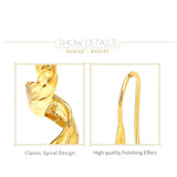 Silk Scarves Drop Earrings Wedding Jewelry