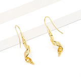 Silk Scarves Drop Earrings Wedding Jewelry