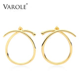 High Knotted Hoop Earrings for Women