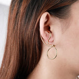 Stainless Steel Clip On Earrings for Women