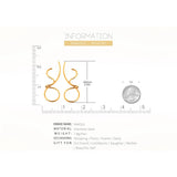 Stainless Steel Clip On Earrings for Women