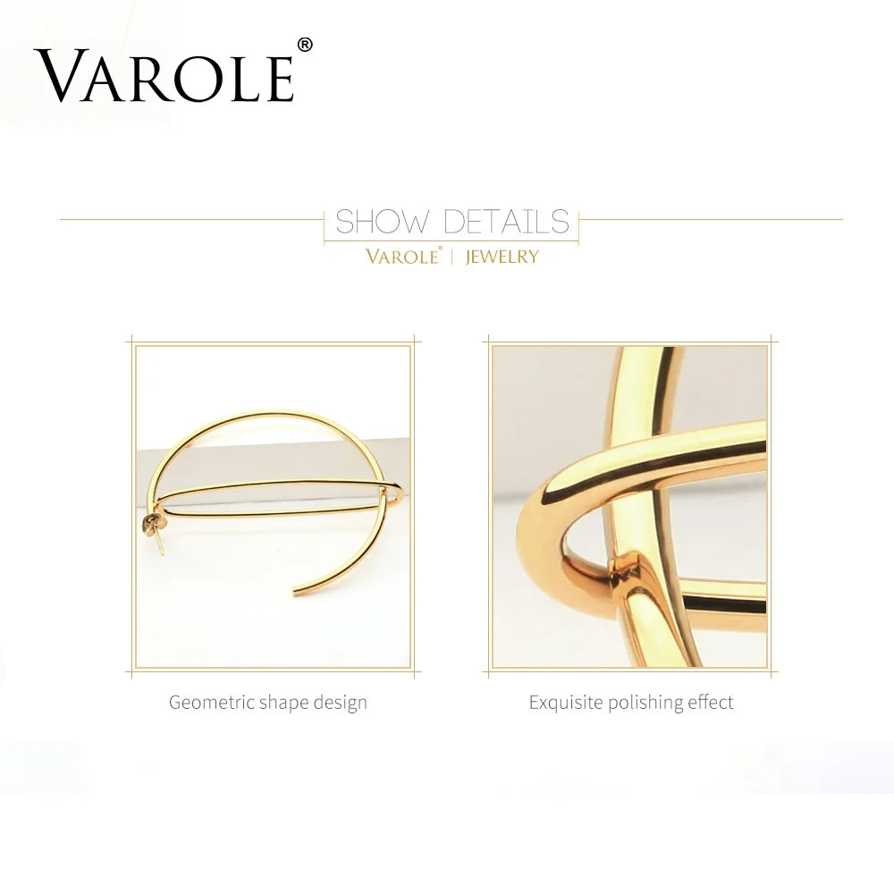 Big Hoop Earrings Earings Stainless Steel Circle Earrings For Women