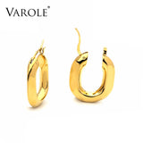 Geometry Hoops Earrings Jewelry Kolczyki